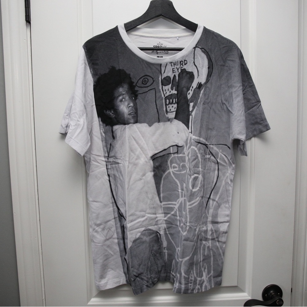 Uniqlo x Jean Michel Basquiat x SPRZ NY Andy Warhol Shirt